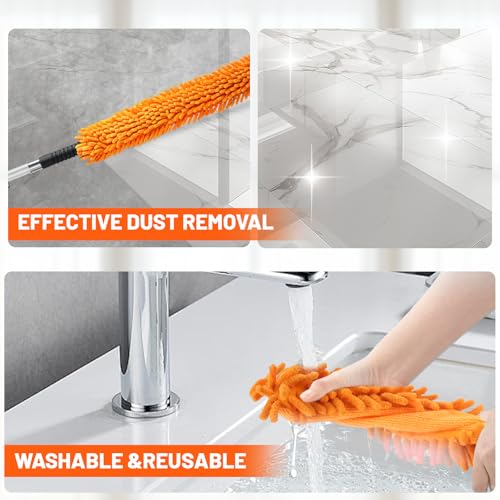 20ft High Reach Duster Kit with Extendable Pole,High Ceiling Duster Kits - size: 12 feet