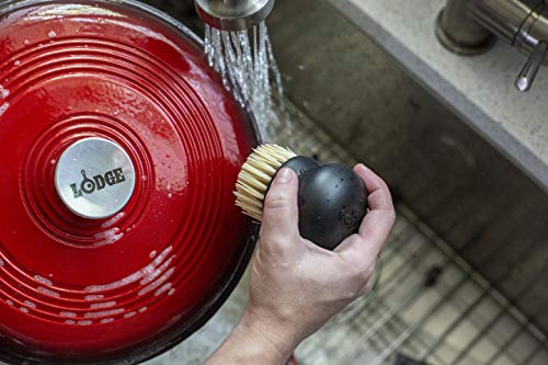 Lodge Enameled Cast Iron and Ceramic Stoneware Care Kit, 5 Piece - style: Enameled Cast Iron Care Kit
