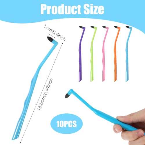 10Pcs Tooth Stain Remover Tooth Polisher Stain Brushes Tools