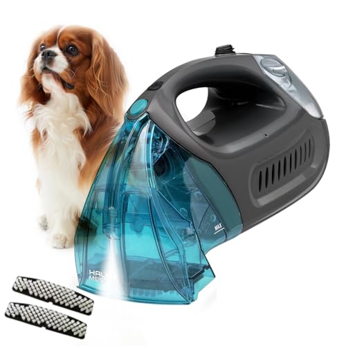 Hausmeister Hydroflex Carpet Cleaner Machine, Upholstery Cleaner Machine for Couch, Car Seats & Pet Stains, 500W Powerful Handheld Deep Cleaner with 3 Brush Heads (Machine Only)