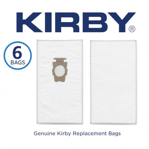 Kirby MicronMagic Plus HEPA Filter Bags 6-Pack | Part #204814 | Compatible with F-Style & Twist-Style Vacuums (54 Filer Bags/Case) - size: 9 Pack/54 Bags