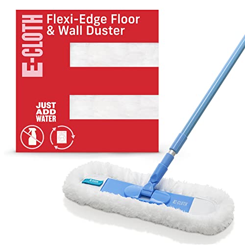 E-Cloth Flexi-Edge Floor & Wall Duster Head, Reusable - 1 Pack - color: Flexi Edge Duster, size: Retail Packaging