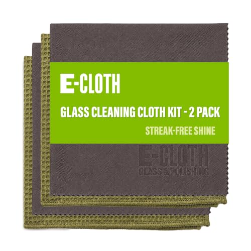 E-Cloth Window and Glass Cleaner Kit, Just Add Water - 2 Kits - color: Dark Oak, size: 2 Kits