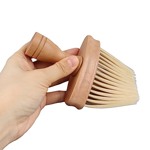 Keyboard Brush, Stable Woodeen Instrument Dust Brush, Portable Dusting Brush Easy to Use, Suitable for Keyboards, Pianos, Synthesizers, Guitar Accessories, 4.1 x 6.1in
