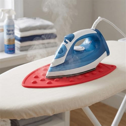 10.6x5.5 Inch Silicone Ironing Mat for Hot Iron Reusable Foldable Heat Resistancs Non-Slip Pad Food Grade Silicone Rest Pad for Table Protection