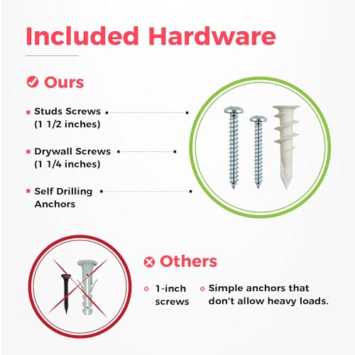 TIDYME Garage Wall Organizer, Shovel Holder Wall Mount, 80" Double Hooks - size: 80" (0 Shelves)