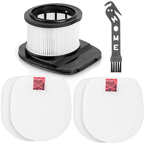 IZ376H Filters for Shark Vertex Cordless Stick Vacuum IZ382H, IZ387H, IZ377H, IZ162H, IZ163H, IZ361H, IZ362H, IZ376H, IZ440H, IZ441H, IZ462H, IZ482H, IZ483H, Replace Part XHF161H & 617FJ140 - size: IZ163H (1 HEPA + 2 Sponge)