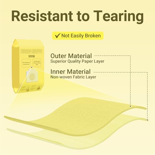 50558 Canister Cleaner Bag Replacement for Kenmore Vacuum - style: 45 Pack