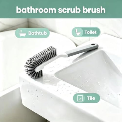 3‑Pack Scrub Brushes, Medium Stiff Bristle Cleaning Brush Set
