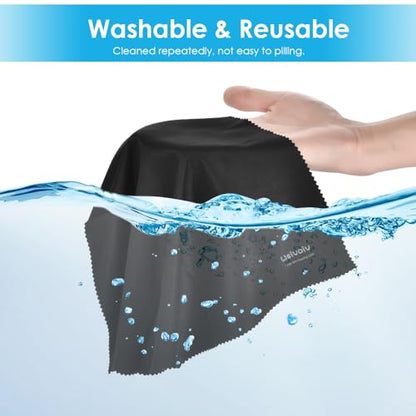 6PCS Large Eyeglass Cleaning Cloths, 12 x12 in Screen Cleaner