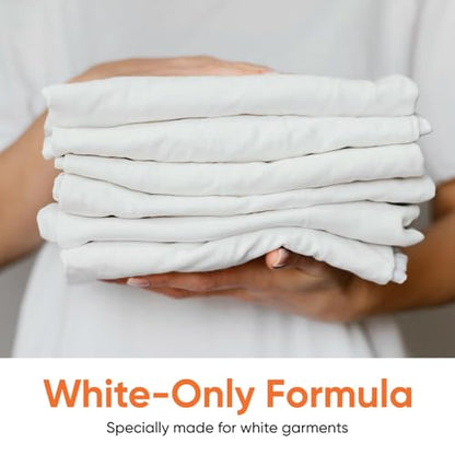 Garment Whitener Wool Cleaner 10.5 Oz, Wool Whitener for Tzitzit and Talit European Made, Safe for Most Materials, for Whites use Only - size: Garment Whitener, 1 Pack
