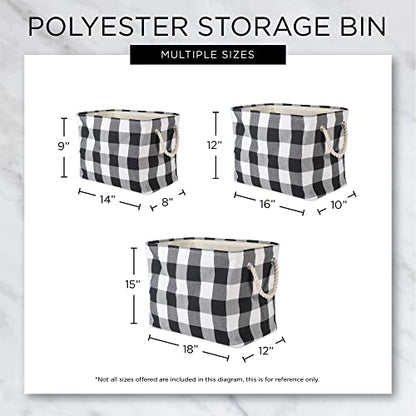 Bone Dry Pet Storage Collection Striped Paw Patch Bin, Medium Rectangle, Brown - color: Brown, size: Medium Rectangle
