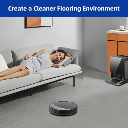VIEWALL 8 Pack Mop Pads for Roborock Saros 10R/Saros 20/Qrevo Edge 2/3 Pro - size: Saros Mop Pads 8 Pack