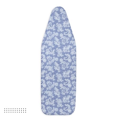 Encasa XO Ironing Board Cover and Pad, X-Large, 54"x18" - Blue - color: Blue, size: X-Large