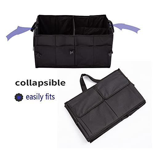 Trunk Organizer Car Basket for Car SUV Sedan Home Groceries