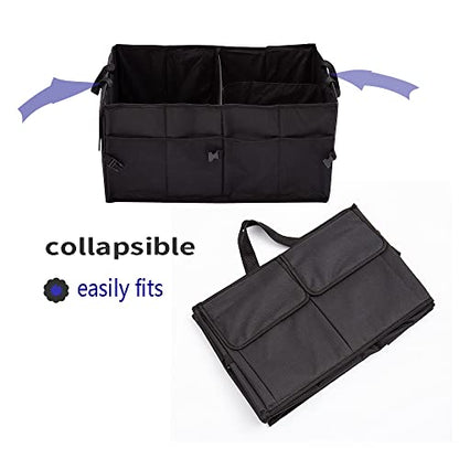 Trunk Organizer Car Basket for Car SUV Sedan Home Groceries