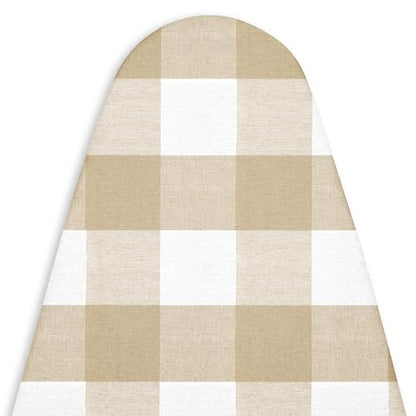 Encasa XO Ironing Board Cover and Pad, X-Large, 54"x18" - Beige - color: Buffalo Beige, size: X-Large