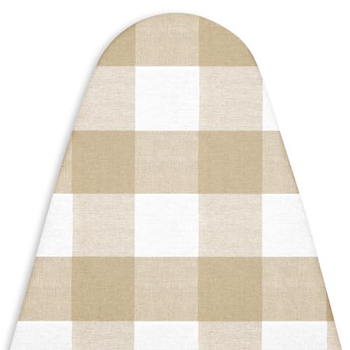 Encasa XO Ironing Board Cover and Pad, Thick Felt 42"x14" - color: Buffalo Beige, size: Medium