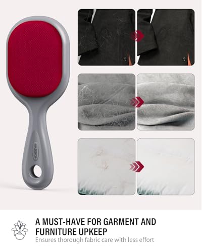 VASSON Double-Sided Lint Brushes for Clothes & Pet Hair Remover