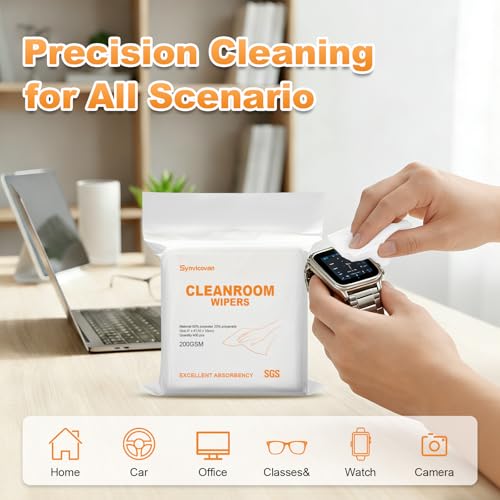 Microfiber Cloths 4"x4"(400 Pcs,200GSM)