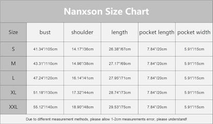 Nanxson Cobbler Apron for Women with Pockets,Cotton Smock with Buttons - color: Blueflower, size: X-Large