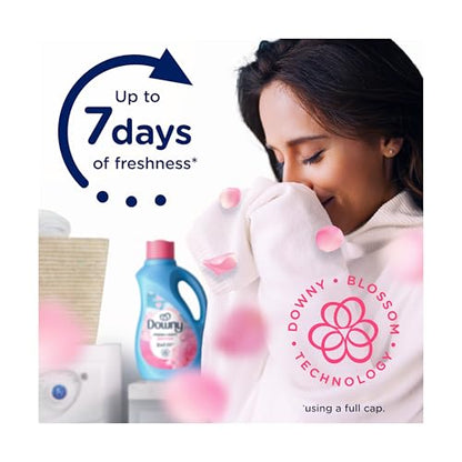 Downy Fabric Softener Liquid, April Fresh Scent, 111 fl oz, 150 Loads - size: 111 Fl Oz (Pack of 1)