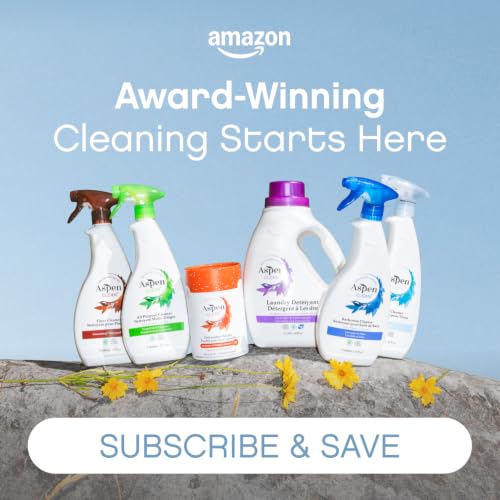AspenClean Glass Cleaner Spray | 22 oz - Pack of 2