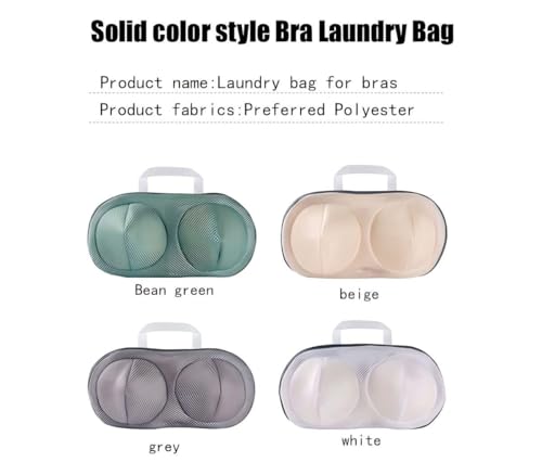 4Pcs Bra Laundry Bag Mesh Laundry Bags for Delicates with Premium Zipper Bra Washing Bag for Laundry，Lingerie Bags for Washing Delicates underwear integrated washing and care - color: white4wyh