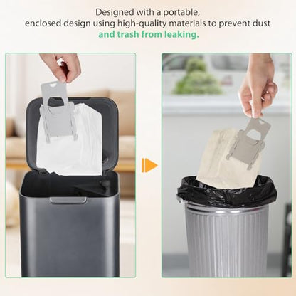 6 Pack Roomba Replacement Parts - Vacuum Bags for iRobot Roomba i7+, i1+, i2+, i3+, i4+, i5+, i6+, i8+, j6+, j7+, j8+, j9+, s9+, Combo i5+, j5+, j7+, j9+, High-Efficiency Dirt Disposal Bags