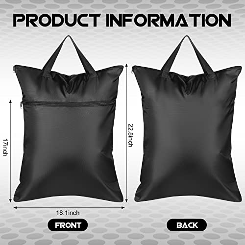 Kingdder 2 Pack Travel Laundry Bag 18" x 23" Wet Bag for Dirty Clothes Swim
