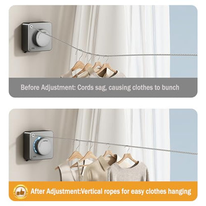Retractable Clothes Line Outdoors Indoor,Retractable Clothesline Outdoor