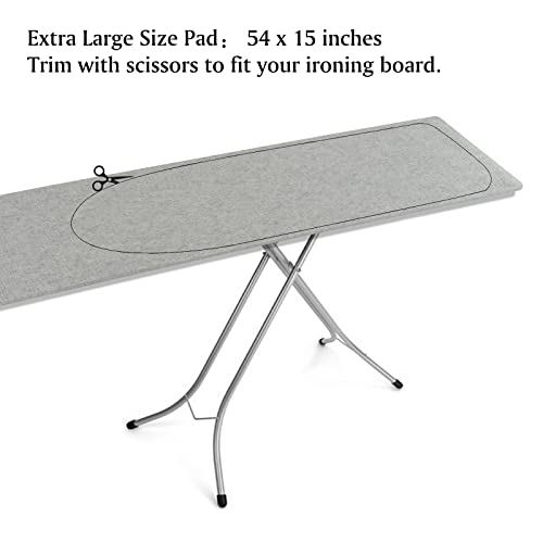 Rdutuok Wool Pressing Mat, 54in x 15in, 100% New Zealand Wool Ironing Mat - size: 54" x 15"