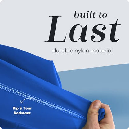 Handy Laundry Bag with Shoulder Strap 30"x40", Extra Large, Blue - color: Blue, size: 1-Pack