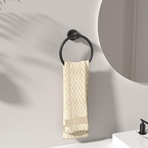 FORIOUS Towel Ring, SUS304 Hand Towel Holder for Bathroom,Oil Rubbed Bronze - color: Oil Rubbed Bronze