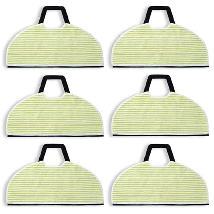 6 Pack Vacmop Shark Vacuum Pads for Shark AV2610WA, RV2610WA, RV2620WD, RV2410WD, Matrix Plus AI Ultra 2-in-1 Robot Vacuum - size: 6 Pack Mop Pads