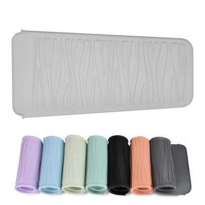Heat Resistant Travel Mat Pouch for Hair Straighteners, Crimping Irons, Curling Wands, Flat Irons and Hair Styling Tools (1 Pack, Gray) - color: Mist, size: 1 Pack
