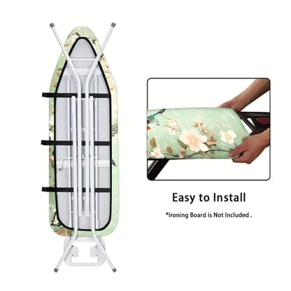 Nuxovilar Hummingbird Blossom Ironing Board Cover 18x49 Polyester - color: Yfw03543, size: 18×49 inch