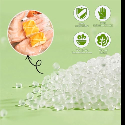 Disposable TPE Cooking Gloves, Ideal for Cleaning and Food Prep, Latex & Powder Free, Food safe - size: Small, style: 2*100pcs
