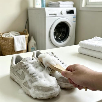2PCS Long Laundry Brush for Shoes - size: Small