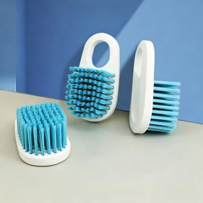 4 Pack Multi-Purpose Crevice Cleaning Brush, Kitchen Scrubber for Cutting Board, Sink, Shoe, Laundry, Household Plastic Detailer