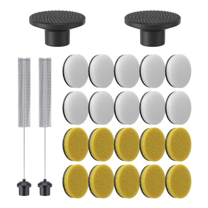 24 PCS Replacement Pads for Fanttik Flip G10 Nano HomeCare Cordless Electric Spin Scrubber, Suitable Electric Grout Scrubber Only, Accessories for Grout, Tiles, Sinks, Crevices