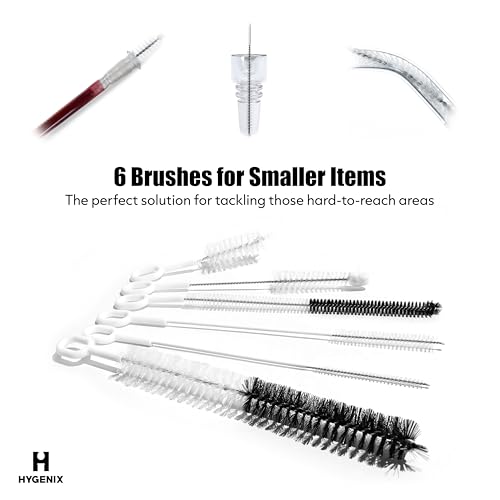 Pipe Perfect Mini Brush Set – 7-Piece Precision Cleaning Kit for Small & Hard-to-Reach Areas | Micro Detail Brushes for Glass, Metal & Silicone | Scratch-Safe, Durable & Reusable (Mini Pack)