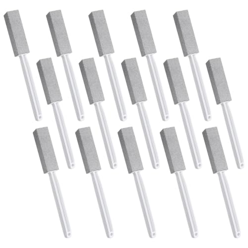 15 Pack Pumice Stone Toilet Bowl Cleaner with Extra Long Handle - style: Long Handle