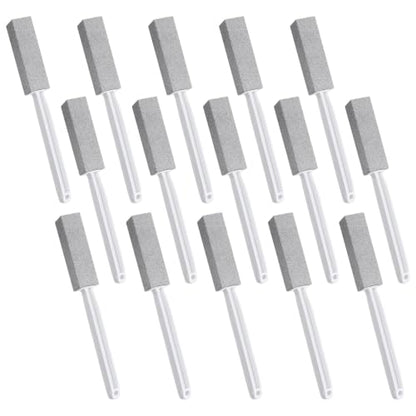 15 Pack Pumice Stone Toilet Bowl Cleaner with Extra Long Handle - style: Long Handle
