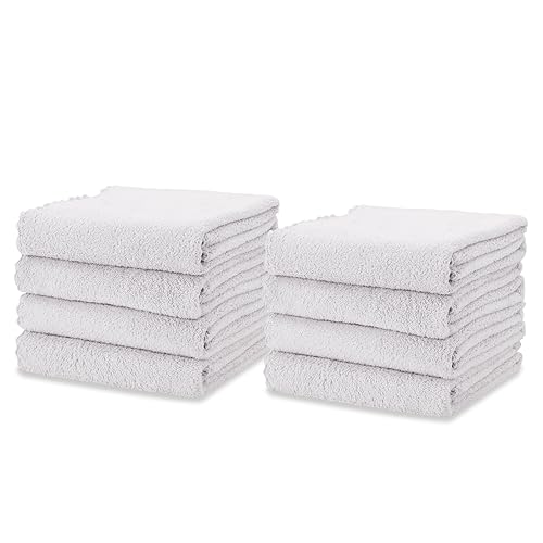 kimteny 8 Pack Microfiber Kitchen Dish Towels for Washing Dishes, White - color: White, size: 13x28 - 8 Pack