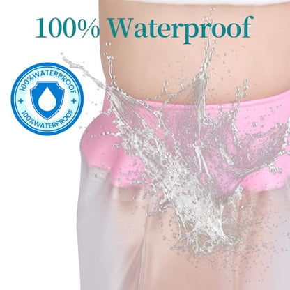 mosago Waterproof Cast Covers for Shower Arm Kids, Pink - color: Pink, size: Arm-S(length 17")