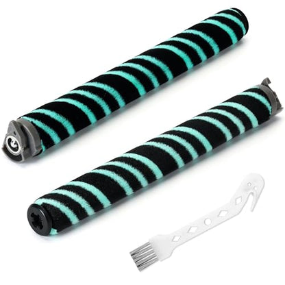 AZ4000 AZ4002 AZ3901 Soft Brush Roller Replacement Parts Compatible with Shark POWERDETECT Upright Vacuum Cleaner, 2 Brushroll, 1 Cleaning Brush, 468FP4000 - size: 2 Brush Rollers + 1 Cleaning Brush