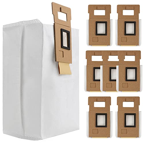 Dust Bags for Roborock S7/S7+/S7 MaxV Plus Vacuum Cleaner Auto-Empty Dock - style: S7 DB 7