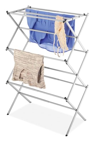 Whitmor Folding Drying Rack - color: 28"l X 15"w X 42"h, size: Large