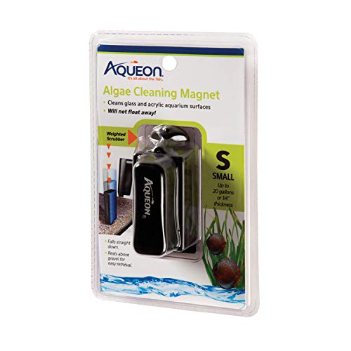 Aqueon Aquarium Algae Scraper, Fish Tank Cleaning Magnet, Small - size: Small